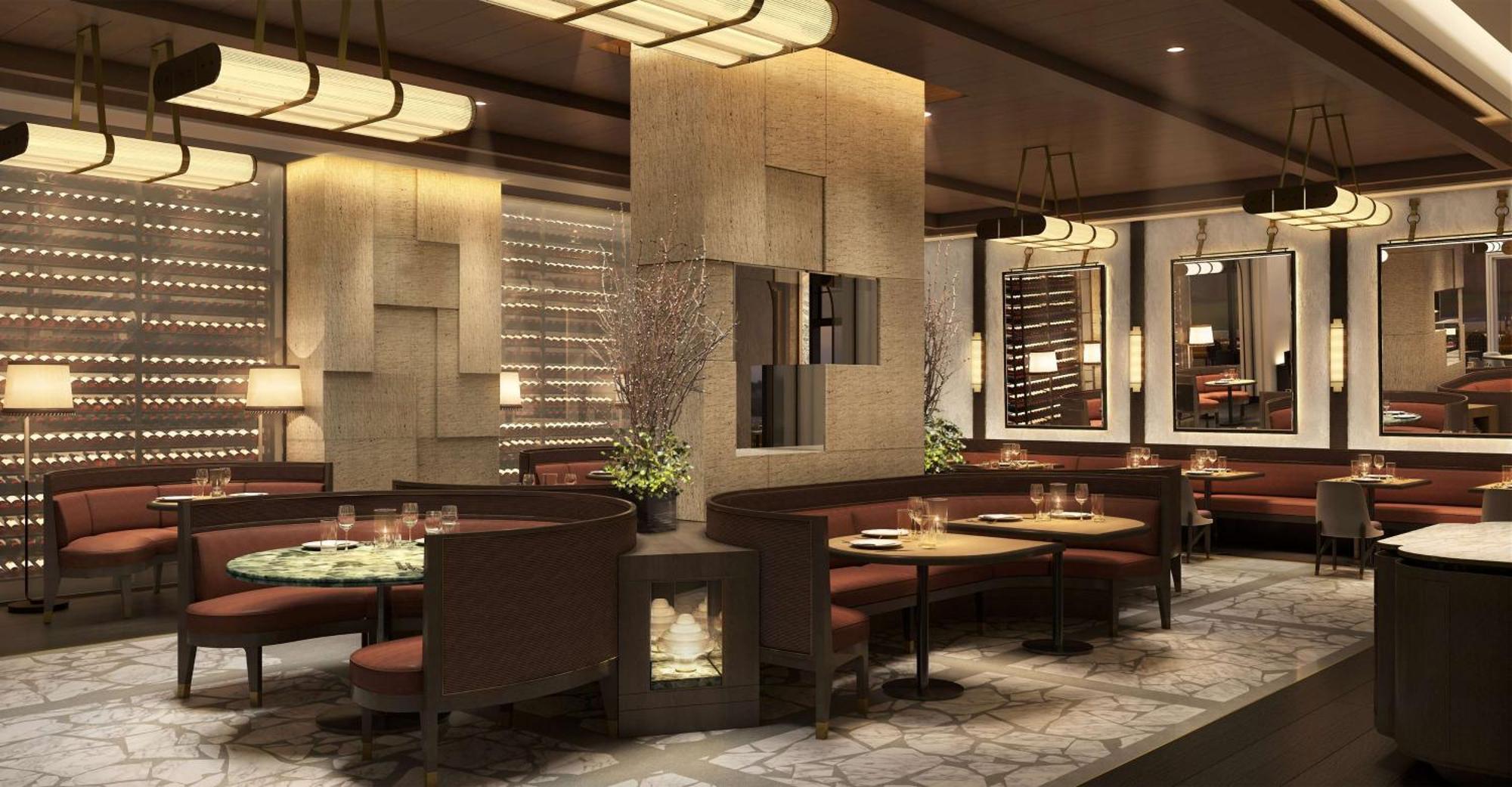 Waldorf Astoria Doha Lusail Extérieur photo Interior of the restaurant