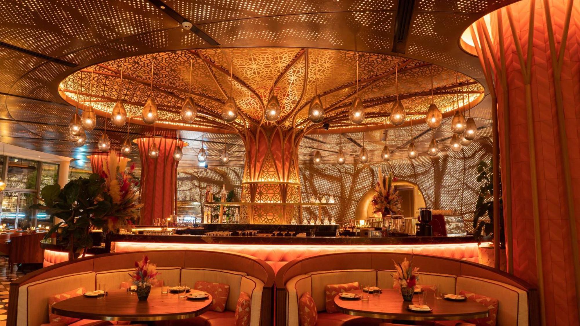 Waldorf Astoria Doha Lusail Extérieur photo Interior of the restaurant